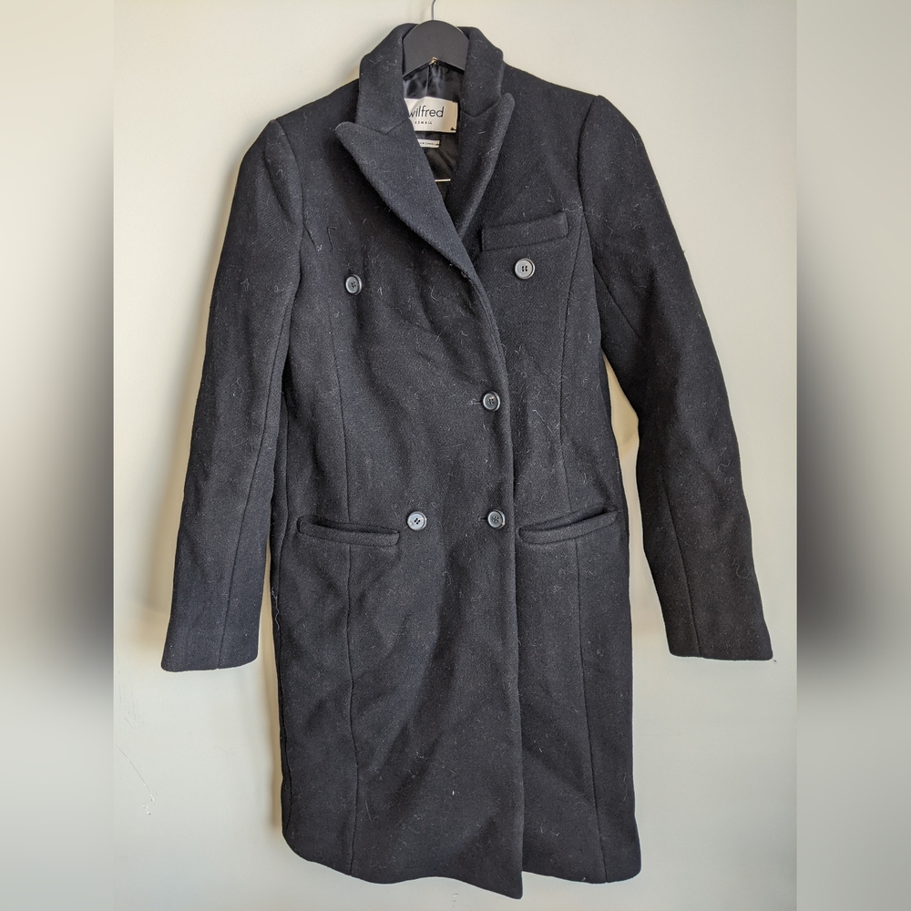 Wilfred Wool Blend Long Coat